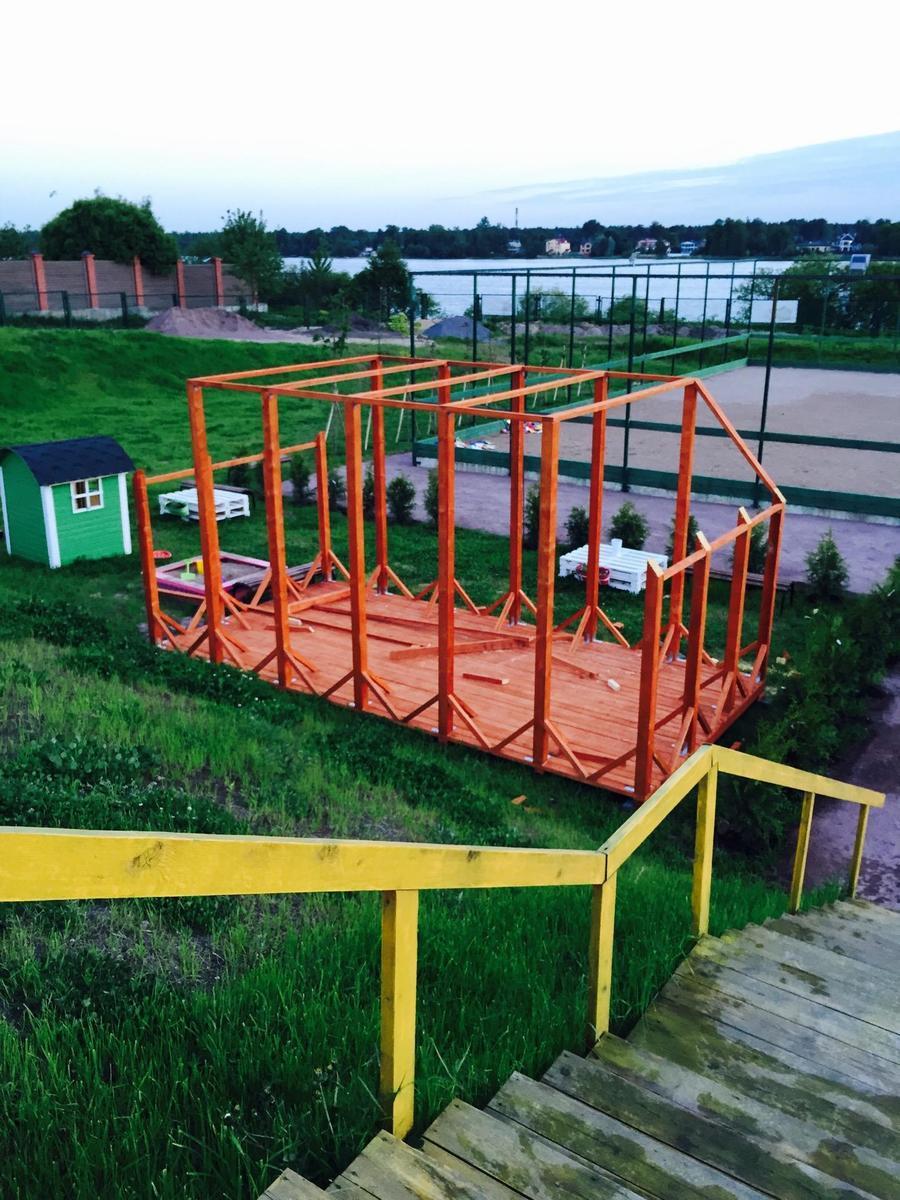 Парк зима лето на выборгском Парк зима лето на выборгском